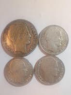 Frankrijk. Lot de 4 monnaies en argent (10 Francs et 20