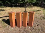 Pilier (4) - 2025 - Pied en acier corten de 1 m