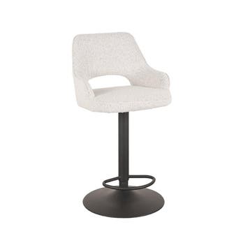 Barkruk Fer | Champagne | Boucle | Gaslift LABEL51, Verzenden