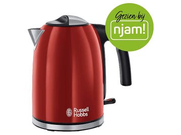 Russell Hobbs -  Waterkoker Colours Plus Flame  - Rood, Verzenden