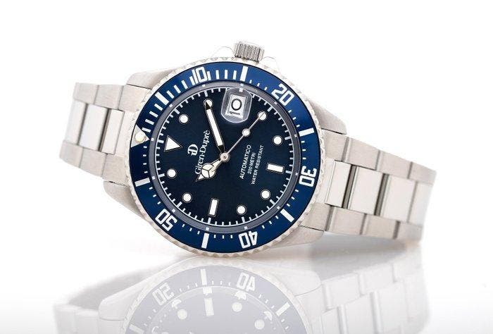 Giren Dupre - Orologio Diver Subacqueo 40mm Automatico, Handtassen en Accessoires, Horloges | Heren