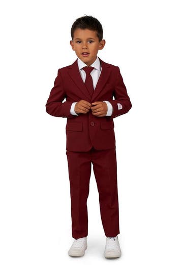 Bordeaux Rood Pak Jongen OppoSuits, Verzenden, Nieuw