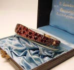 Zonder minimumprijs - Armband messing - 40.00ct. tw. Granaat, Nieuw