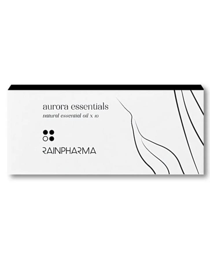 Rainpharma Aurora Essentials Etherische Oliën Set - 10 stuks, Maison & Meubles, Accessoires pour la Maison | Autre, Envoi