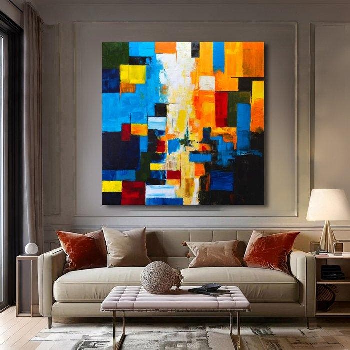 Rolo Graph (XX-XXI) - Sinfonía de Luz Urbana, Antiek en Kunst, Kunst | Designobjecten