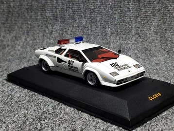CLC 1:43 - Voiture miniature - Lamborghini Countach Pace Car