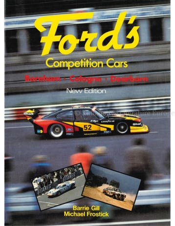 FORDS COMPETITION CARS. BOREHAM - COLOGNE - DEARBORN
