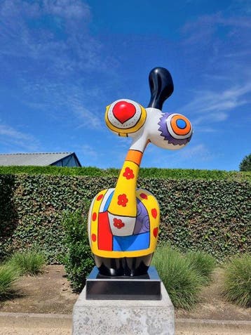 STB-ART - sculptuur, Pop art - 67 cm - Marmer, Hars,