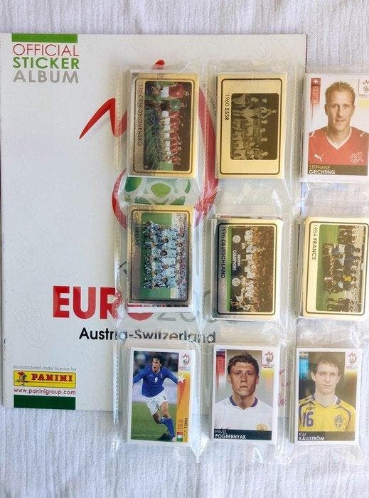 Panini Euro 2008 Met origineel bestelformulier, Onbeschreven, Collections, Autocollants