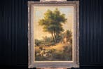 Hollandse School (XIX-XX) - Hollandse Pastoraal Landschap