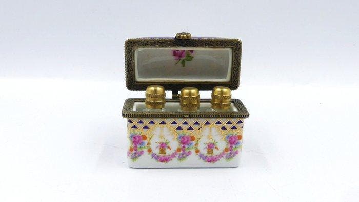 Doos - met geur, Porselein, Glas - Scharzenhammer Bavaria, Antiek en Kunst, Curiosa en Brocante
