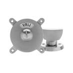 WC sluiting Resident mat nikkel - toilet badkamer sluitin..., Ophalen of Verzenden, Nieuw, IJzer, Slot