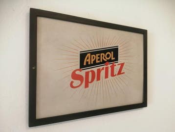 Aperol spritz - Reclamebord - 1990 - IJzer, Antiek en Kunst