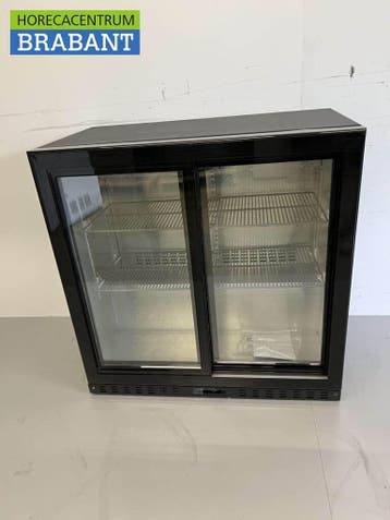 HCB Backbar Barkoeling Glazen schuifdeuren 218 liter 90 cm, Ophalen of Verzenden, Nieuw in verpakking