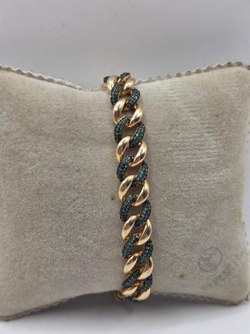 Zonder minimumprijs - Armband Zilver, Verguld - Cubaanse, Nieuw