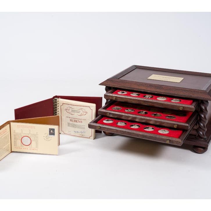 Franklin Mint - De Meesterwerken van Rubens, Timbres & Monnaies, Métaux nobles & Lingots