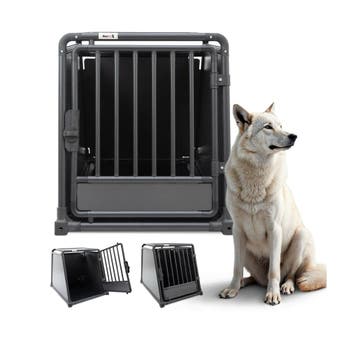 MaxxPet AutoBench 1 deurs - 65x92x70cm Aluminium Pro (Dier), Dieren en Toebehoren, Hondenbenches, Ophalen of Verzenden, Nieuw
