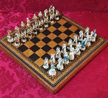 Nigri scacchi -King Louis XIV Renaissance”-Hand, Antiek en Kunst