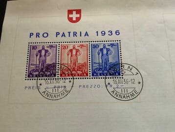 Zwitserland 1936 - Federaal Defensielening - Pro, Gestempeld