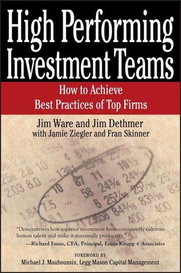 High Performing Investment Teams 9781119087007 Jim Ware, Verzenden, Jim Ware
