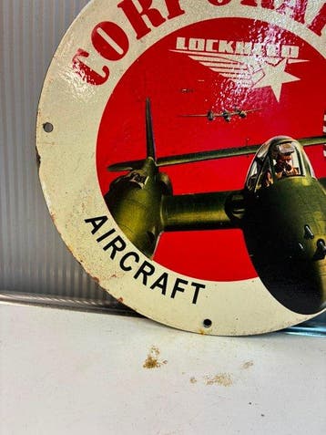 Lockheed Aircraft Corporation – P-38 Lightning – Groot rond