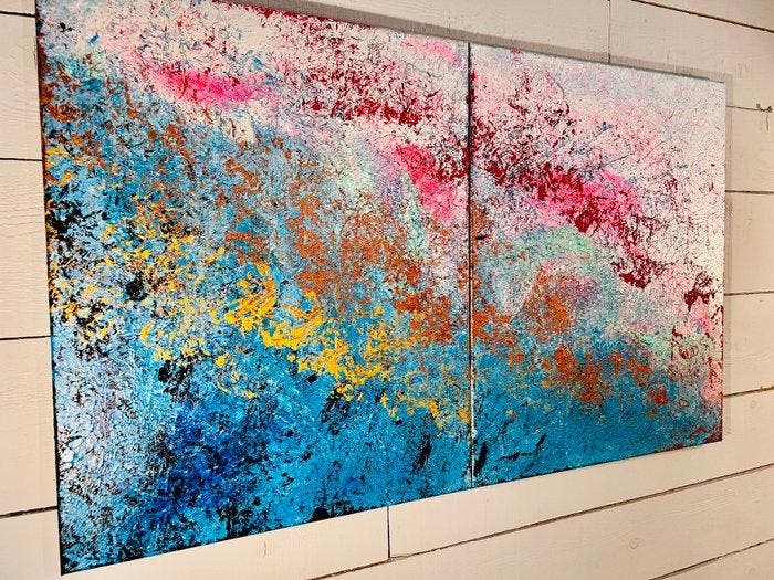 Ronan Martin - Ocean of Fantasy - XL - NO RESERVE PRICE, Antiek en Kunst, Kunst | Schilderijen | Modern