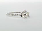 Verlovingsring - 18 karaat Witgoud - 0.88ct. tw. Diamant