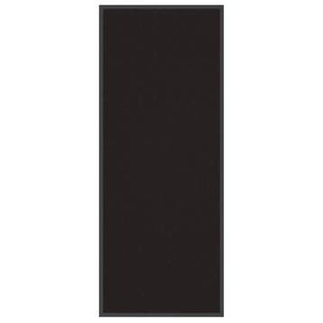 vidaXL Deurmat 60x150 cm zwart, Verzenden, Nieuw