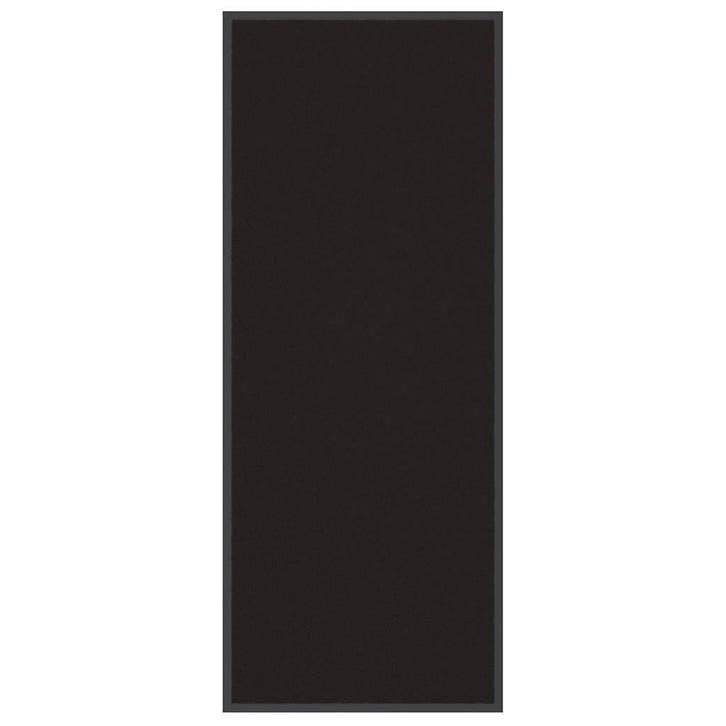 vidaXL Deurmat 60x150 cm zwart, Tuin en Terras, Deurmatten, Nieuw, Verzenden
