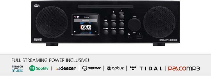 Nedis DABMAN i450 CD Multifunctionele Stereo Radio voor DAB+, Maison & Meubles, Accessoires pour la Maison | Autre, Envoi