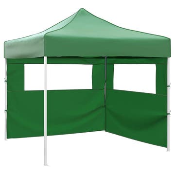 vidaXL Partytent 292 x 292 x 315 cm Groen Oxford Stof, Verzenden