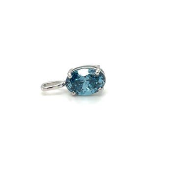 Zonder minimumprijs - Hanger - 14 karaat Witgoud - 1.00ct.