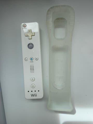 Nintendo Wii Remote WiiMote – Wit, Games en Spelcomputers, Verzenden, Gebruikt