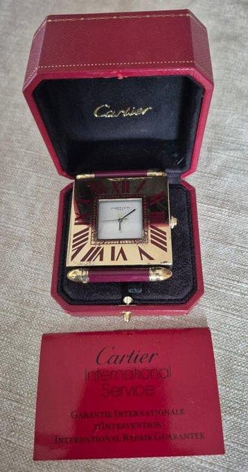 Klok - Metaal - 2000-2010 - Cartier, Antiek en Kunst
