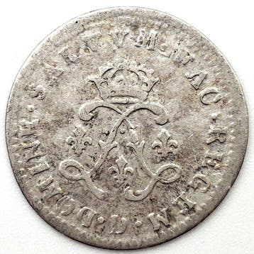 Frankrijk. Louis XIV (1643-1715). 4 Sols 1692-D, Lyon