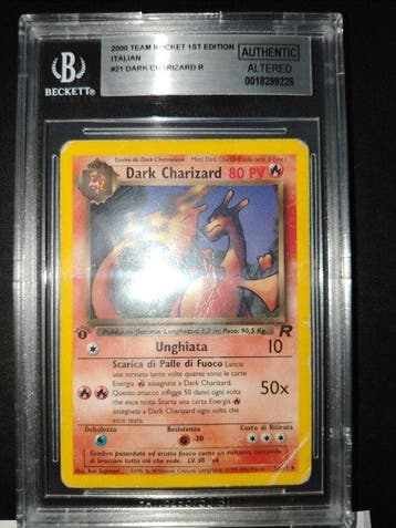 Pokémon - 1 Graded card - Dracaufeu 21/62 Première édition -, Hobby & Loisirs créatifs, Jeux de cartes à collectionner | Pokémon