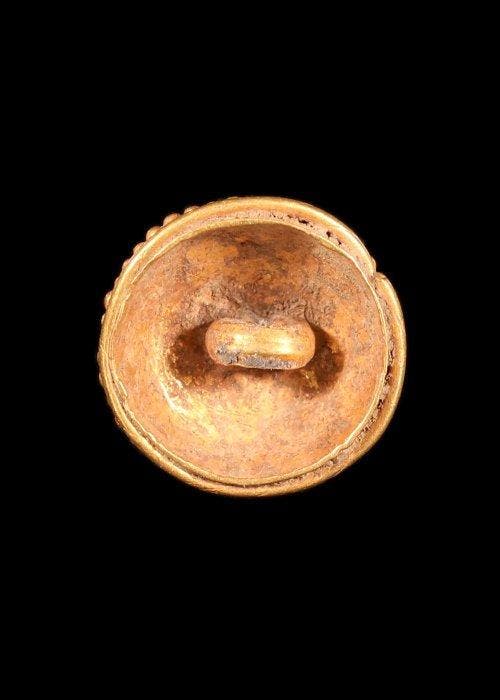 Viking periode Goud Gebogen appliqué. (Zonder minimumprijs), Antiquités & Art, Antiquités | Autres Antiquités