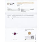 Other brand - Ring Platina, Pt900 - 1.71ct. tw. Robijn -, Nieuw