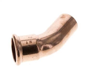 Raccord à sertir coude 45deg - 28mm Femelle & 28mm Mâle -, Verzenden