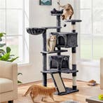 2dekans | Yaheetech Kattenkrabpaal - 49 x 49 x 158 cm -, Ophalen of Verzenden, Nieuw