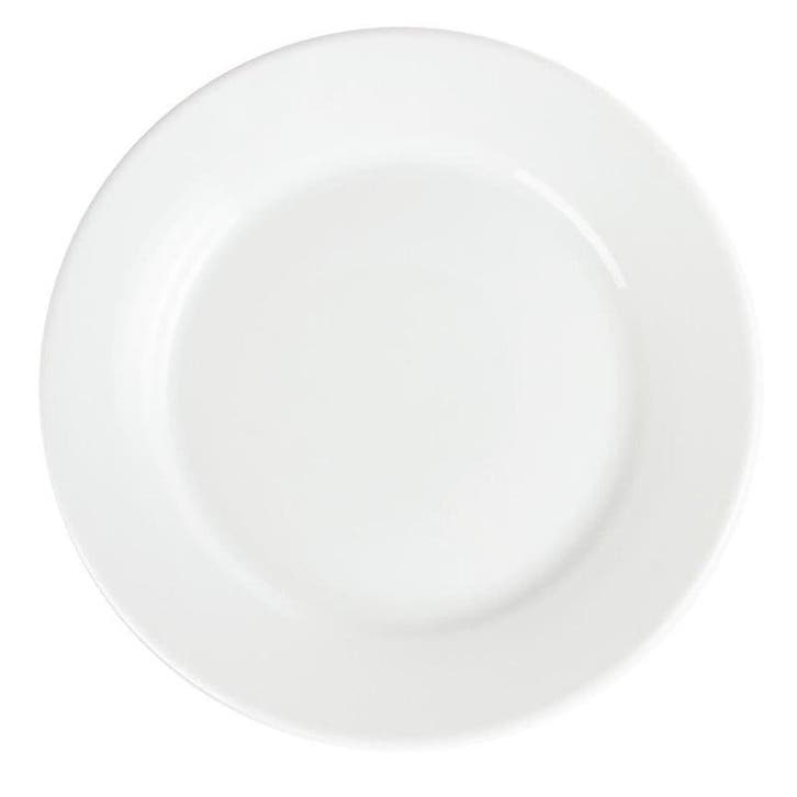 Borden | WHITEWARE | Porselein | Wit | 12 Stuks | Ø250mm, Zakelijke goederen, Horeca | Keukenapparatuur, Nieuw in verpakking, Verzenden