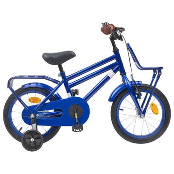 vidaXL Kinderfiets 12 Inch voor 2-4 jaar oud Donkerblauw, Verzenden