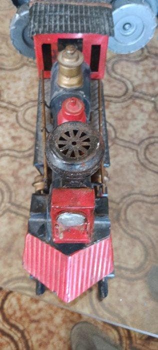 Hecho a mano H0 - Stoomlocomotief (1) - Metalen decoratieve