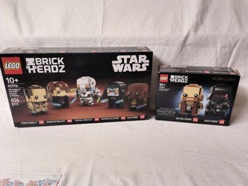 Lego Set - Star Wars, BrickHeadz - Obi-Wan Kenobi e Darth