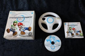 Nintendo Mario Kart Wii Pack Steering Wheel + Game, Games en Spelcomputers, Verzenden, Nieuw
