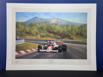 Mclaren - World Champion - Niki Lauda - 1984 - Print