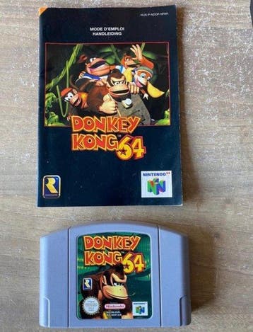 Nintendo - Nintendo 64 - Donkey Kong 64 Pak - Spelcomputer -