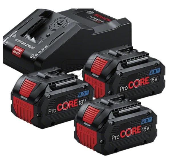 BoschStarter Set ProCORE 18V 8.0Ah, Bricolage & Construction, Outillage | Foreuses, Envoi