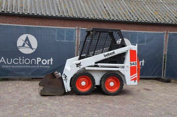 Veiling: Schranklader Bobcat 543 Diesel 15.5kW, Ophalen