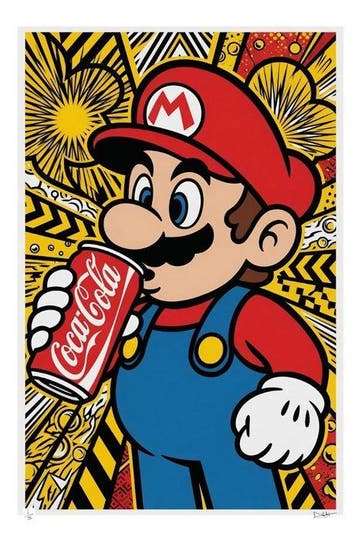 DALT - Mario Coca-Cola - 1/5 SIGNÉE, Nieuw